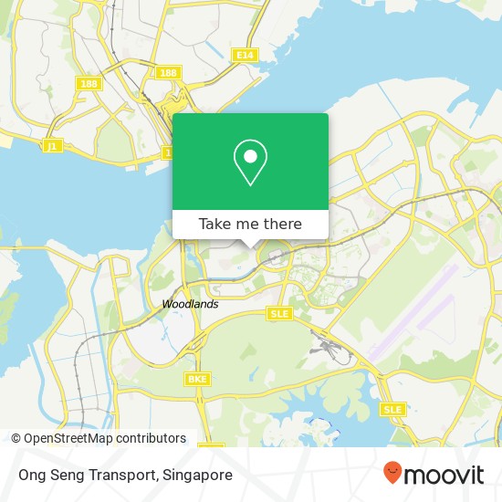 Ong Seng Transport map