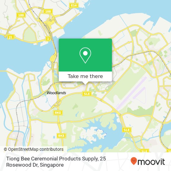 Tiong Bee Ceremonial Products Supply, 25 Rosewood Dr map