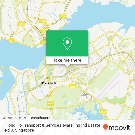 Tiong Ho Transport & Services, Marsiling Ind Estate Rd 3 map