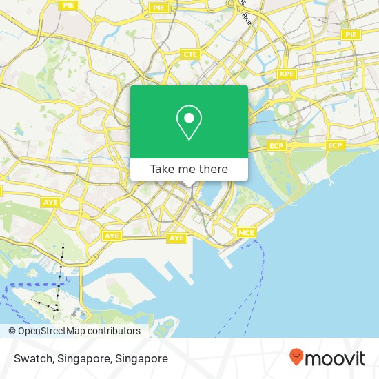 Swatch, Singapore地图