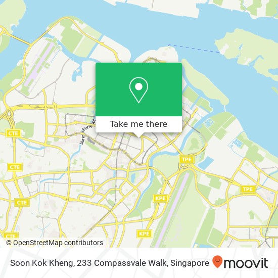 Soon Kok Kheng, 233 Compassvale Walk地图