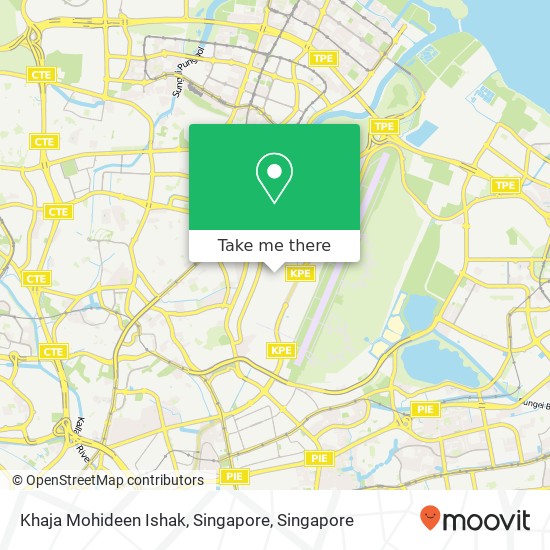 Khaja Mohideen Ishak, Singapore map