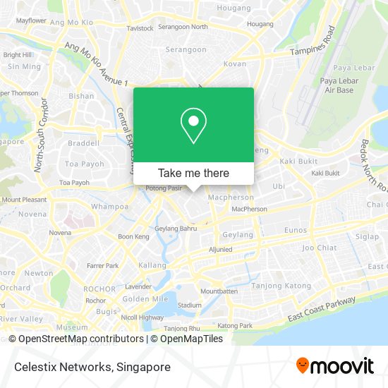 Celestix Networks map