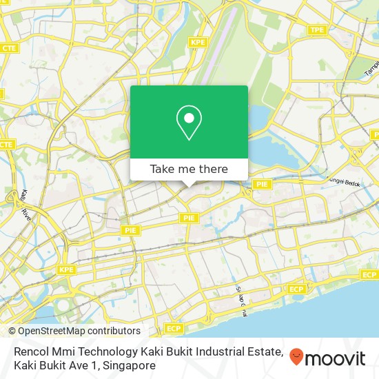 Rencol Mmi Technology Kaki Bukit Industrial Estate, Kaki Bukit Ave 1 map