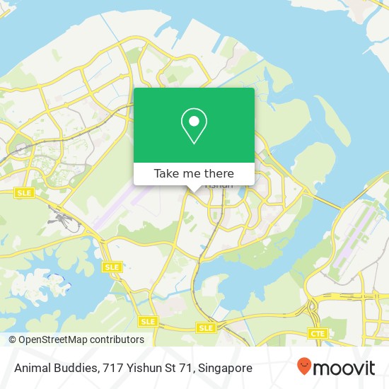 Animal Buddies, 717 Yishun St 71地图