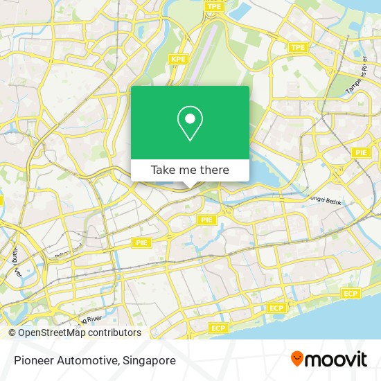 Pioneer Automotive map