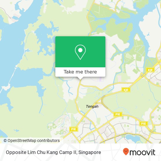 Opposite Lim Chu Kang Camp II map