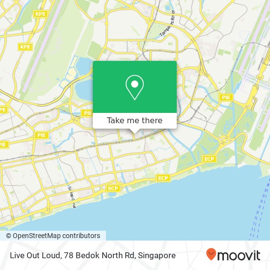 Live Out Loud, 78 Bedok North Rd map