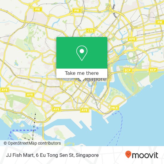 JJ Fish Mart, 6 Eu Tong Sen St map