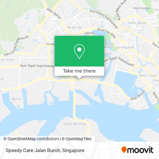 Speedy Care Jalan Buroh map