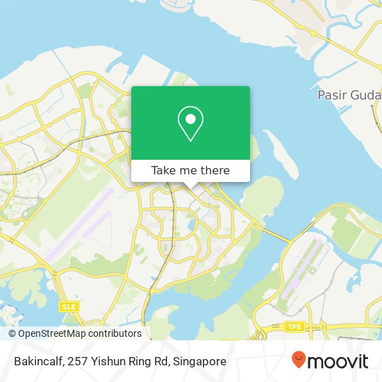 Bakincalf, 257 Yishun Ring Rd地图