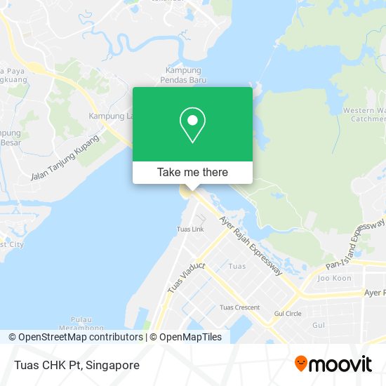 Tuas CHK Pt map