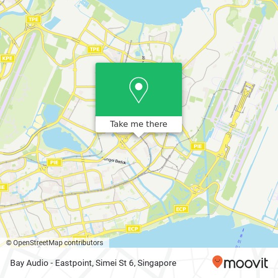 Bay Audio - Eastpoint, Simei St 6 map