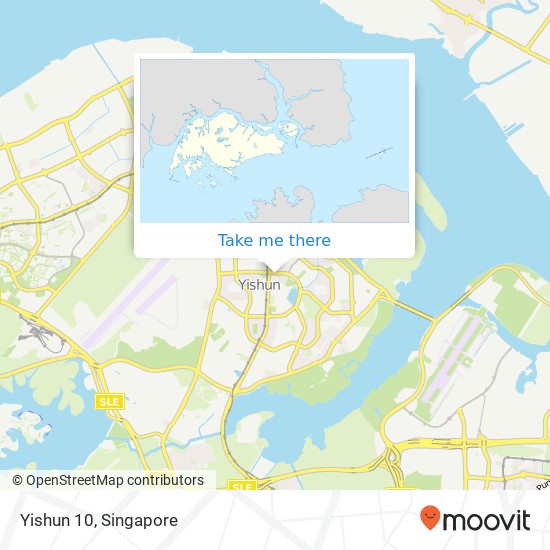 Yishun 10 map