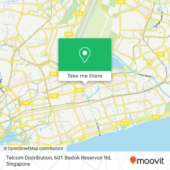 Telcom Distribution, 601 Bedok Reservoir Rd map