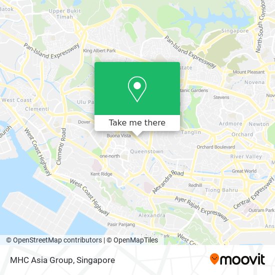 MHC Asia Group map