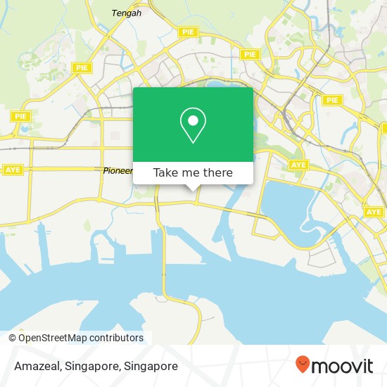 Amazeal, Singapore map