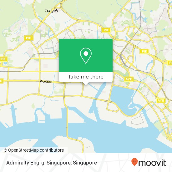 Admiralty Engrg, Singapore map