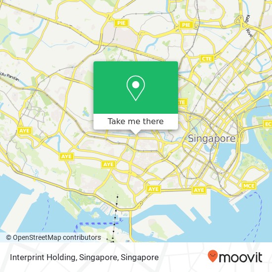 Interprint Holding, Singapore map