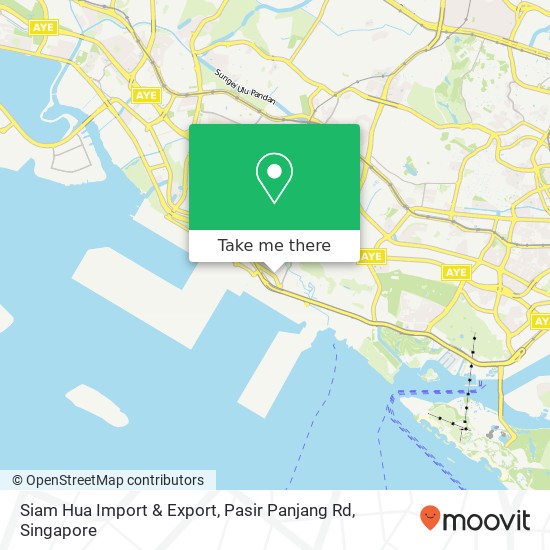 Siam Hua Import & Export, Pasir Panjang Rd地图