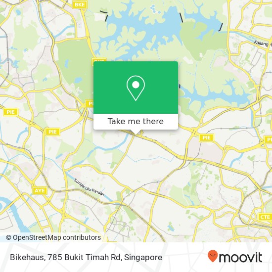 Bikehaus, 785 Bukit Timah Rd地图