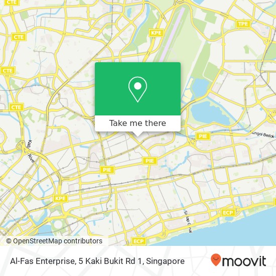 Al-Fas Enterprise, 5 Kaki Bukit Rd 1地图