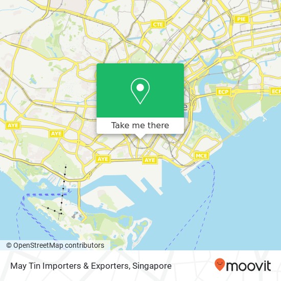 May Tin Importers & Exporters, Murray St地图
