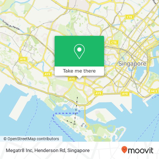 Megatr8 Inc, Henderson Rd map