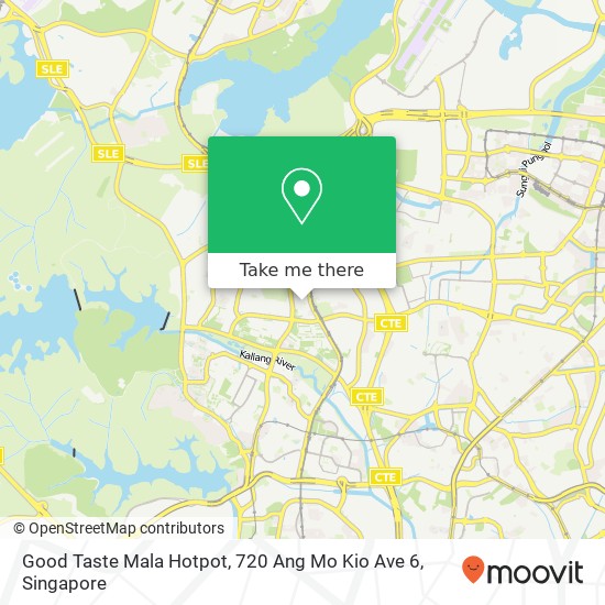 Good Taste Mala Hotpot, 720 Ang Mo Kio Ave 6 map