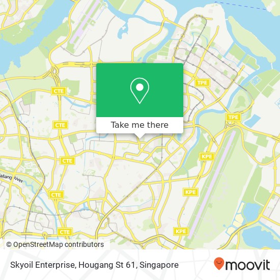Skyoil Enterprise, Hougang St 61地图
