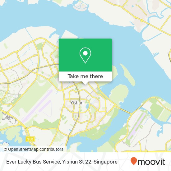 Ever Lucky Bus Service, Yishun St 22地图