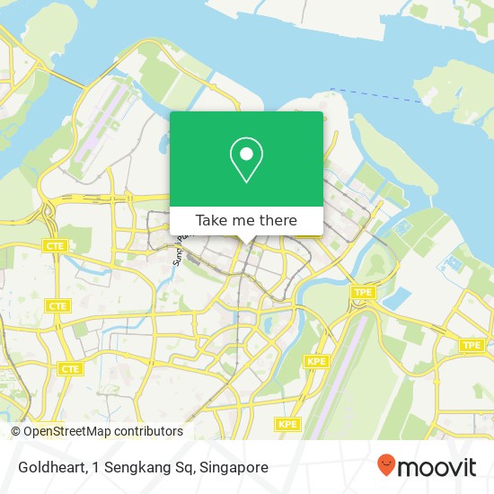 Goldheart, 1 Sengkang Sq地图