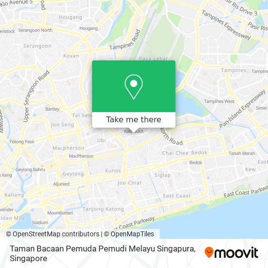 Taman Bacaan Pemuda Pemudi Melayu Singapura map