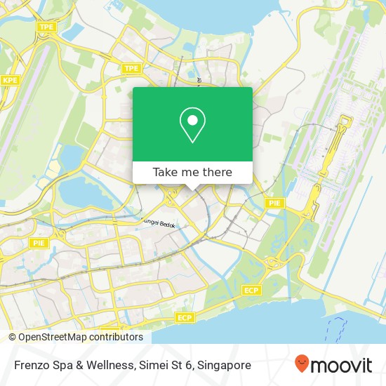 Frenzo Spa & Wellness, Simei St 6 map