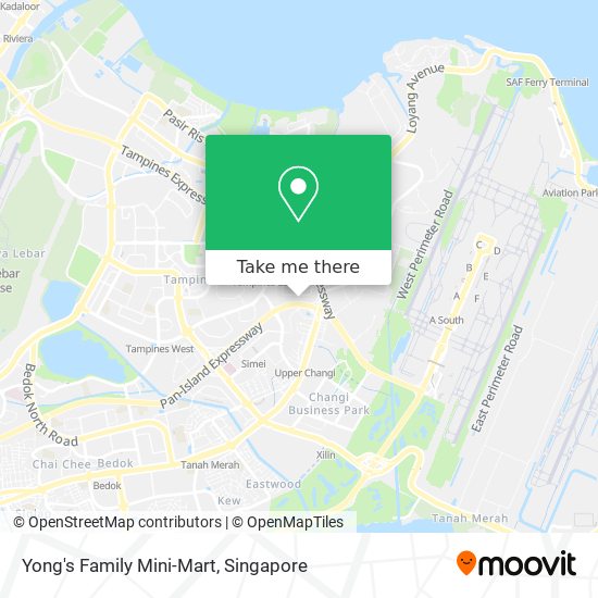 Yong's Family Mini-Mart map