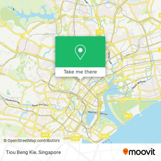 Tiou Beng Kie map