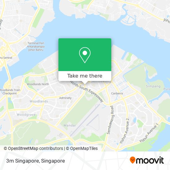 3m Singapore map