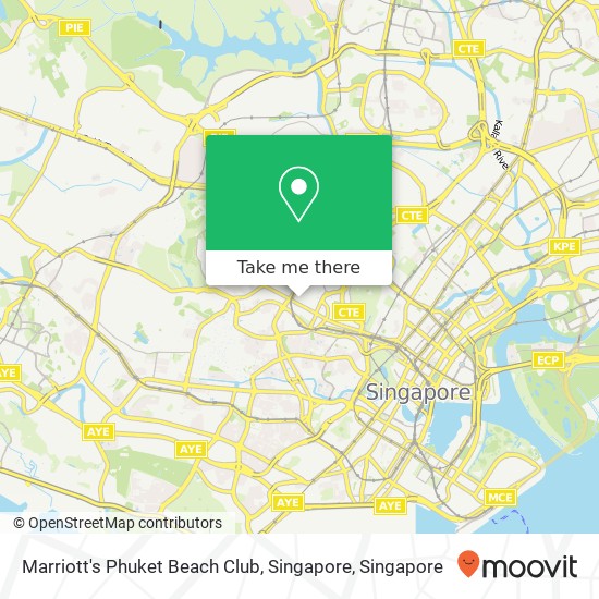Marriott's Phuket Beach Club, Singapore map