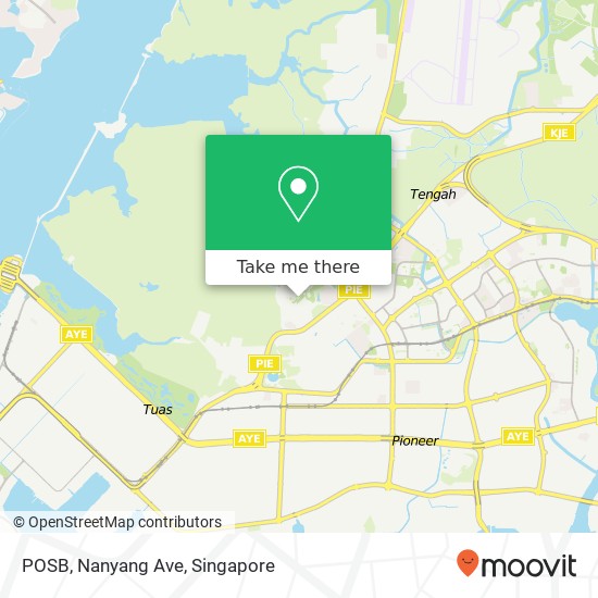 POSB, Nanyang Ave地图