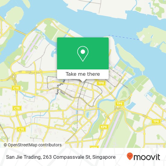 San Jie Trading, 263 Compassvale St map