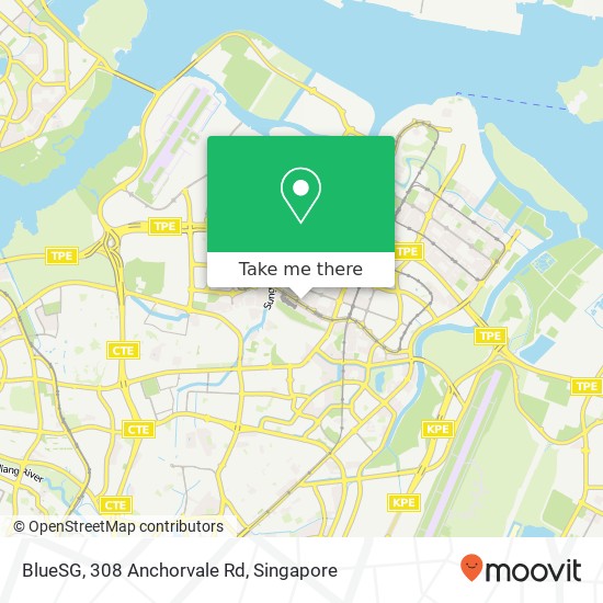 BlueSG, 308 Anchorvale Rd地图