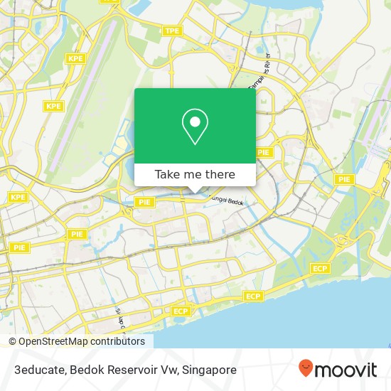 3educate, Bedok Reservoir Vw map