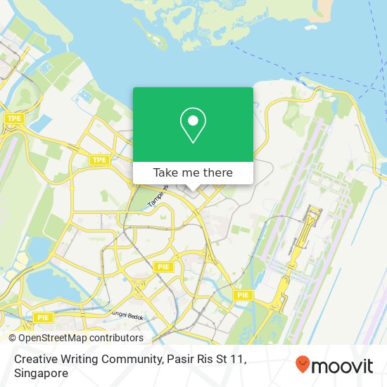 Creative Writing Community, Pasir Ris St 11地图