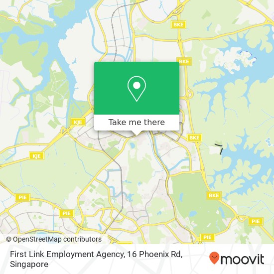 First Link Employment Agency, 16 Phoenix Rd地图