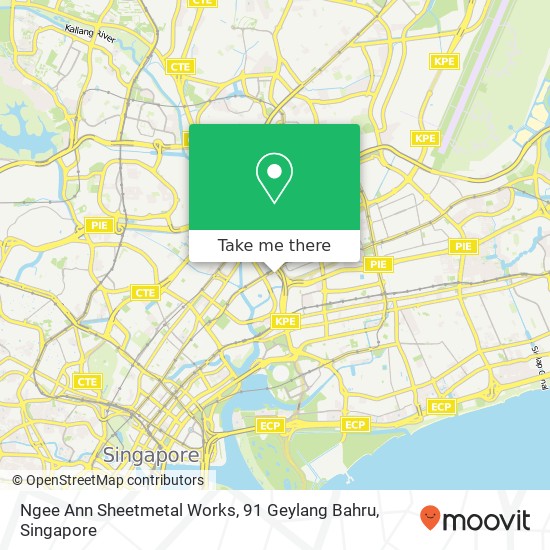 Ngee Ann Sheetmetal Works, 91 Geylang Bahru地图