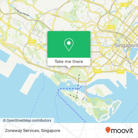 Zoneway Services map