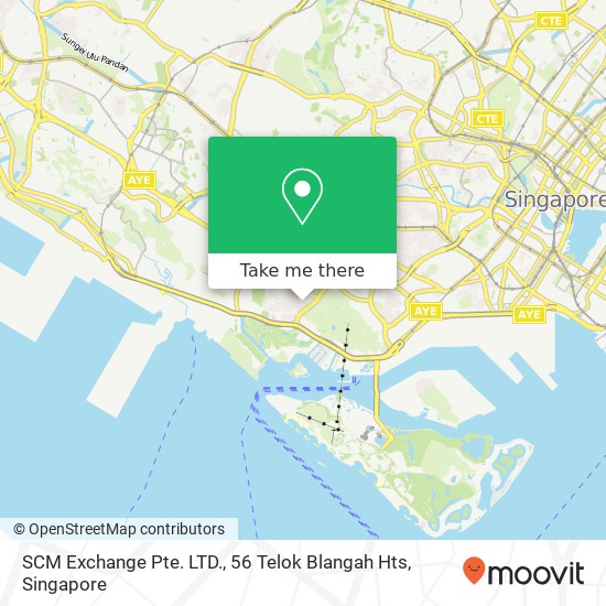 SCM Exchange Pte. LTD., 56 Telok Blangah Hts map
