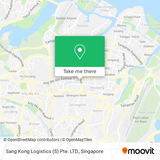 Sang Kong Logistics (S) Pte. LTD. map