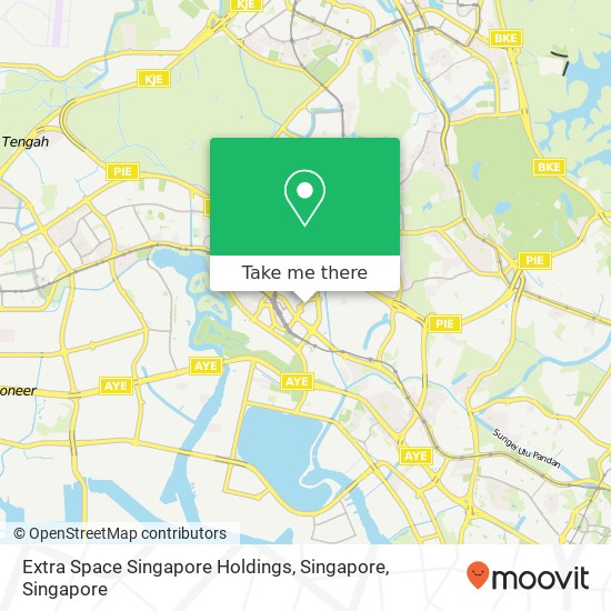 Extra Space Singapore Holdings, Singapore地图