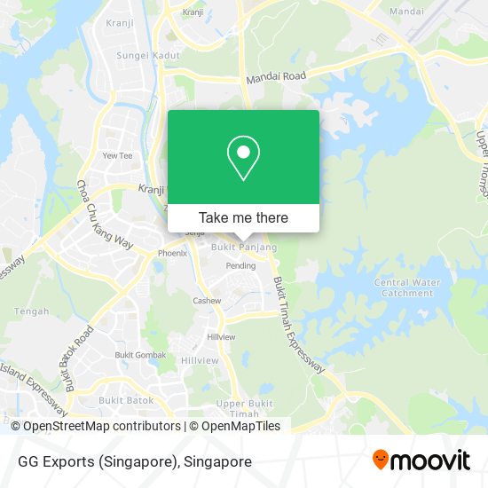 GG Exports (Singapore) map